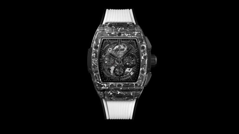 Sporty and elegant and profound, Hublot’s Japan limited edition “Spirit of Big Bang Carbon White”