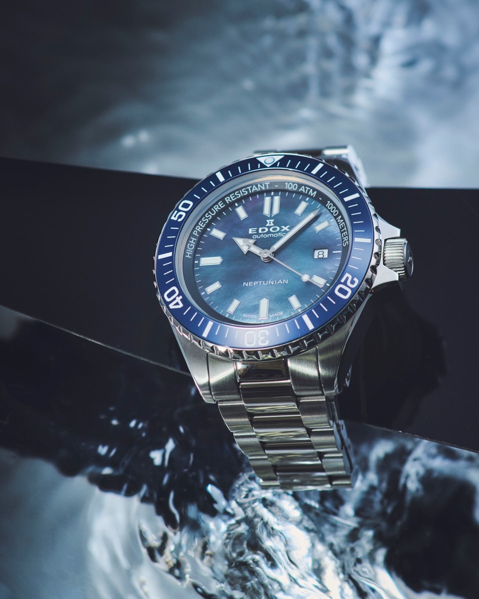 Edox to release Japan limited edition “Neptunian Automatic” on March 7 | NEWSCAST