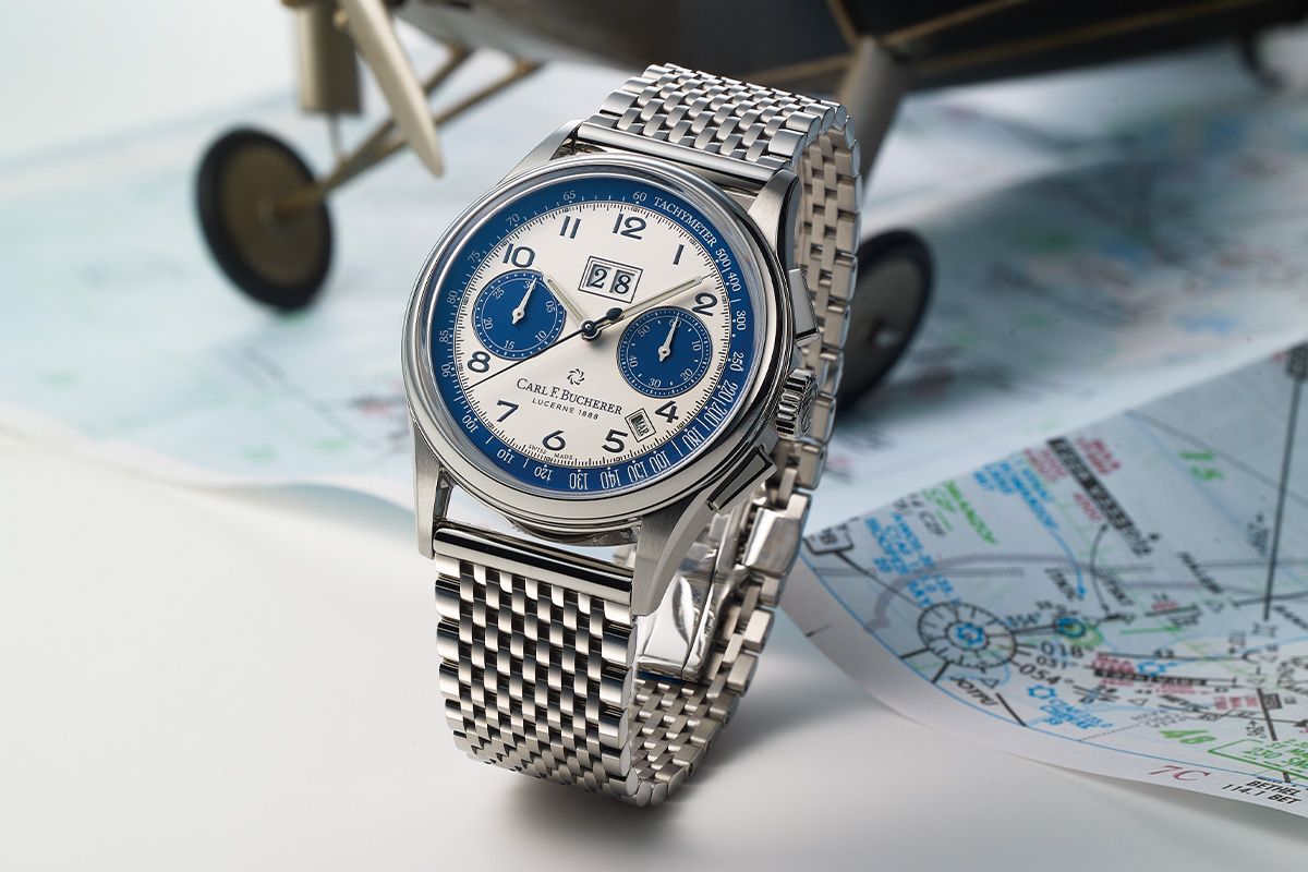 Carl F. Bucherer introduces 88 vintage chronographs limited to Japan!　 Royal Blue celebrates the 160th anniversary of diplomatic relations between Japan and Switzerland | ENGINE | Cars, Watches, Fashion, Men’s Lifestyle Media
